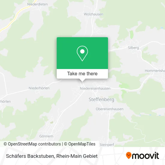 Карта Schäfers Backstuben