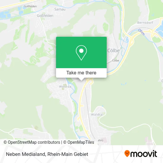 Карта Neben Medialand
