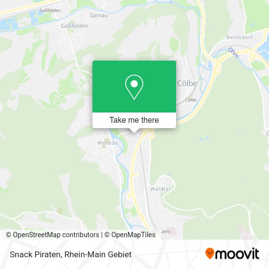 Карта Snack Piraten