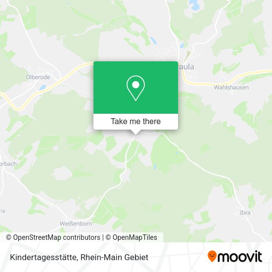 Карта Kindertagesstätte