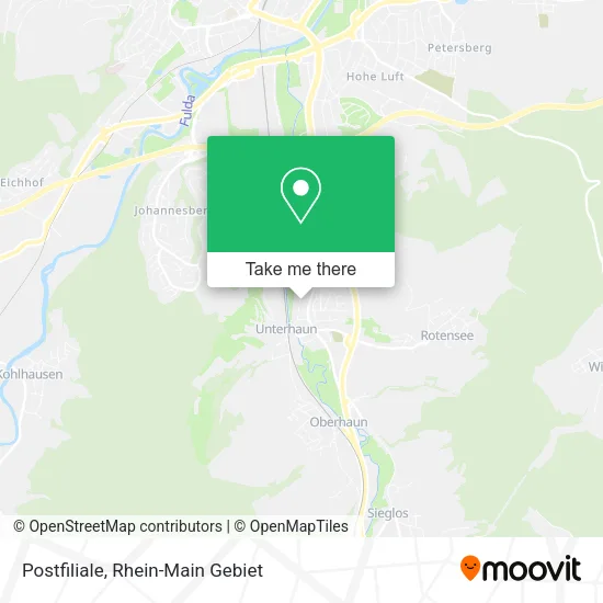 Карта Postfiliale