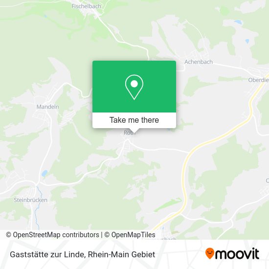 Карта Gaststätte zur Linde