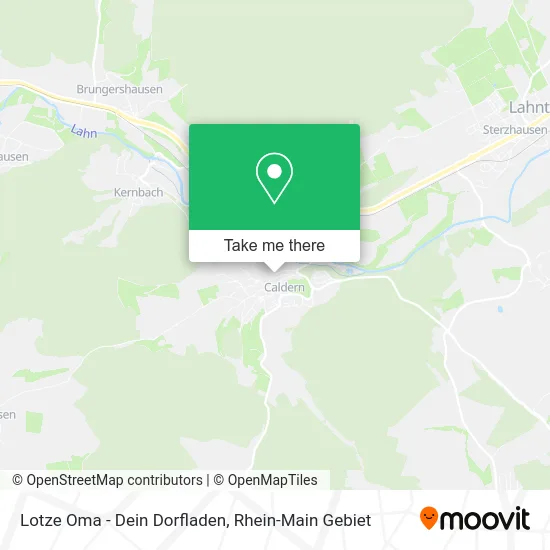 Карта Lotze Oma - Dein Dorfladen