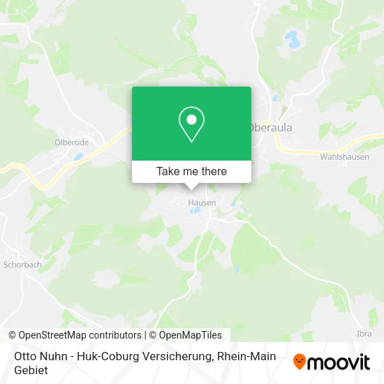 Otto Nuhn - Huk-Coburg Versicherung map