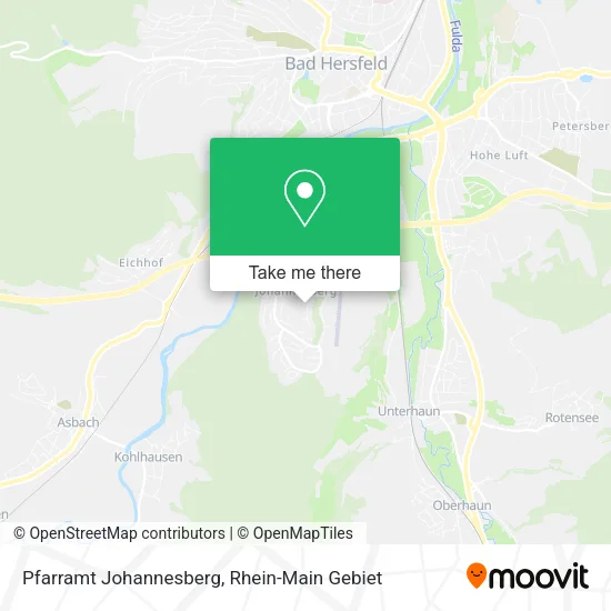 Карта Pfarramt Johannesberg