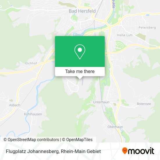 Карта Flugplatz Johannesberg