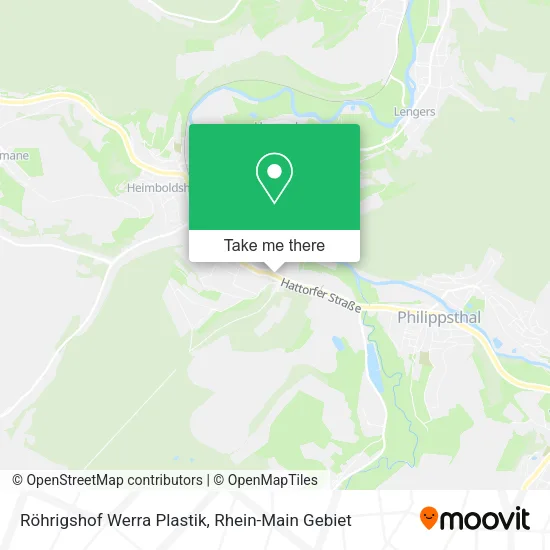 Карта Röhrigshof Werra Plastik