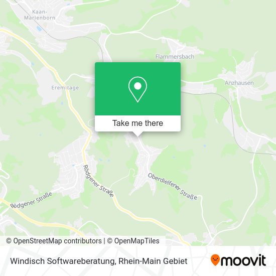 Карта Windisch Softwareberatung