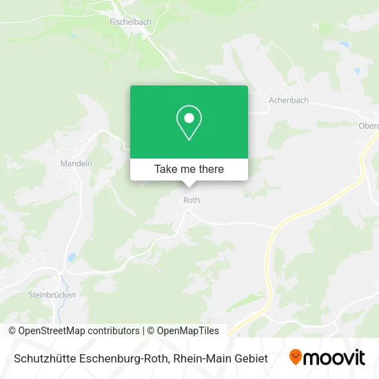Карта Schutzhütte Eschenburg-Roth