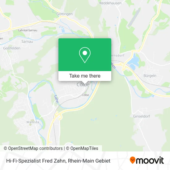 Карта Hi-Fi-Spezialist Fred Zahn