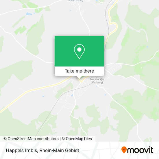 Карта Happels Imbis