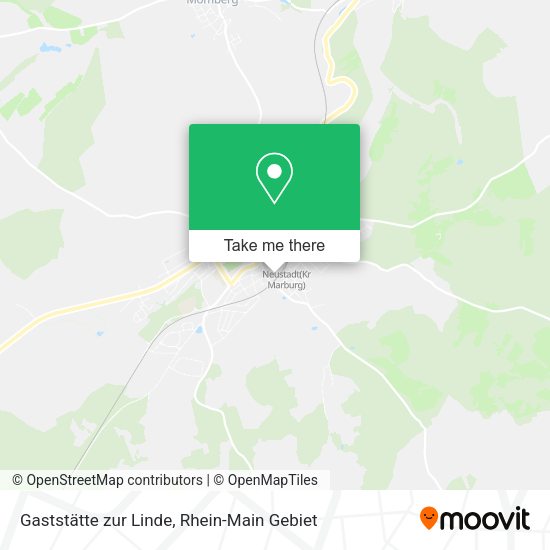 Карта Gaststätte zur Linde