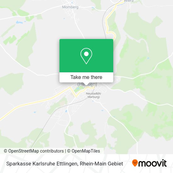Карта Sparkasse Karlsruhe Ettlingen