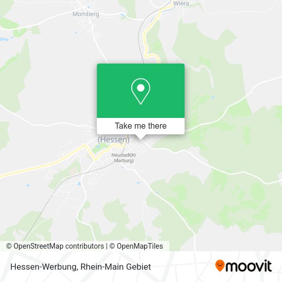 Карта Hessen-Werbung