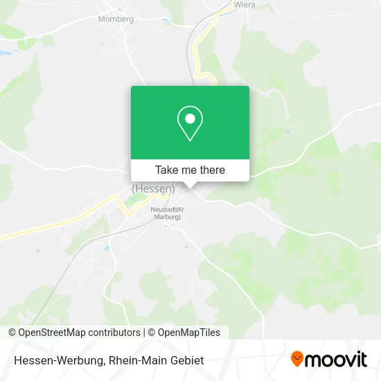 Карта Hessen-Werbung