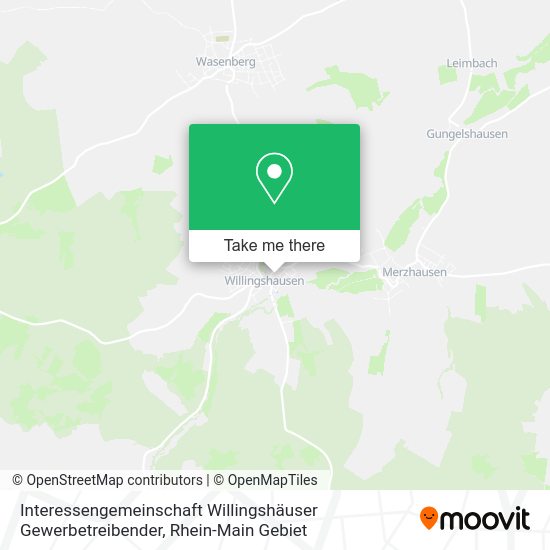 Карта Interessengemeinschaft Willingshäuser Gewerbetreibender