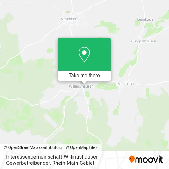 Карта Interessengemeinschaft Willingshäuser Gewerbetreibender