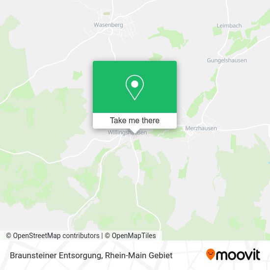 Карта Braunsteiner Entsorgung