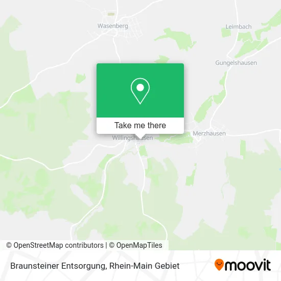 Карта Braunsteiner Entsorgung
