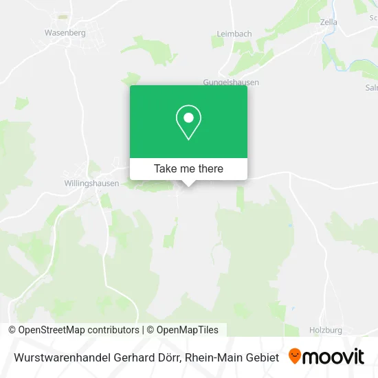 Карта Wurstwarenhandel Gerhard Dörr