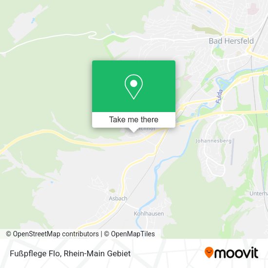 Карта Fußpflege Flo