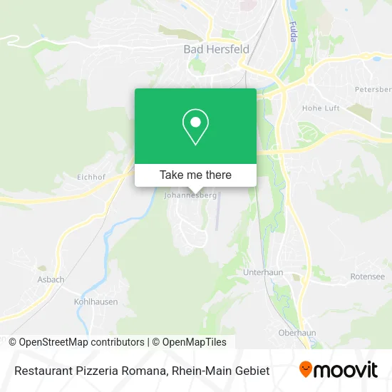 Карта Restaurant Pizzeria Romana