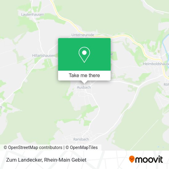 Карта Zum Landecker