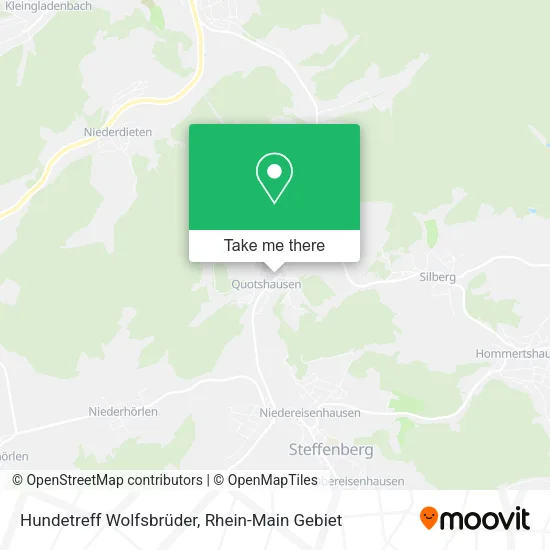 Карта Hundetreff Wolfsbrüder