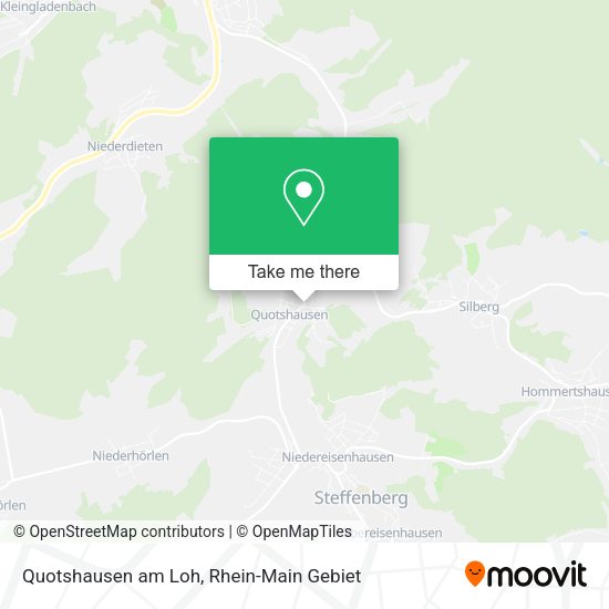 Карта Quotshausen am Loh