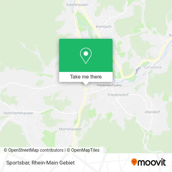 Карта Sportsbar