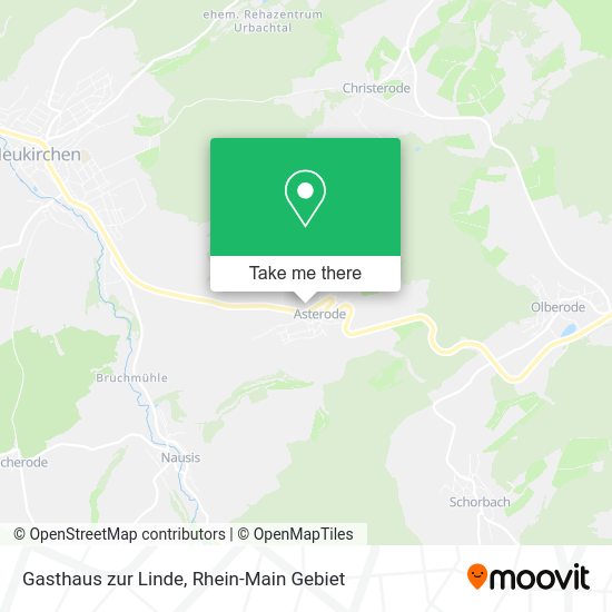 Карта Gasthaus zur Linde