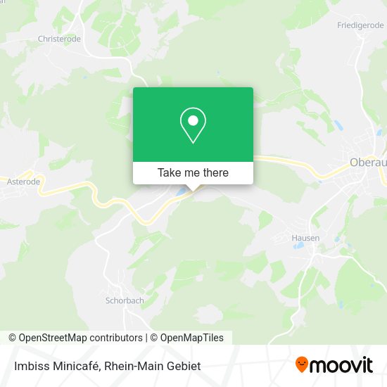 Карта Imbiss Minicafé