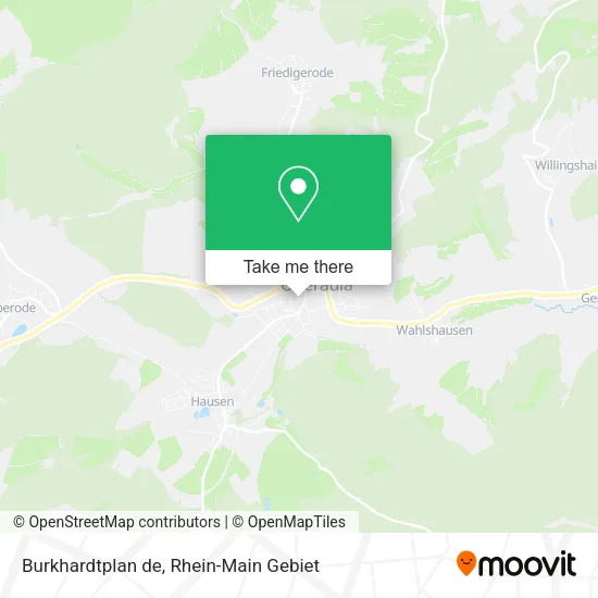 Карта Burkhardtplan de
