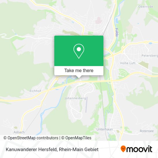 Карта Kanuwanderer Hersfeld