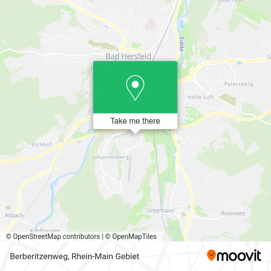 Карта Berberitzenweg