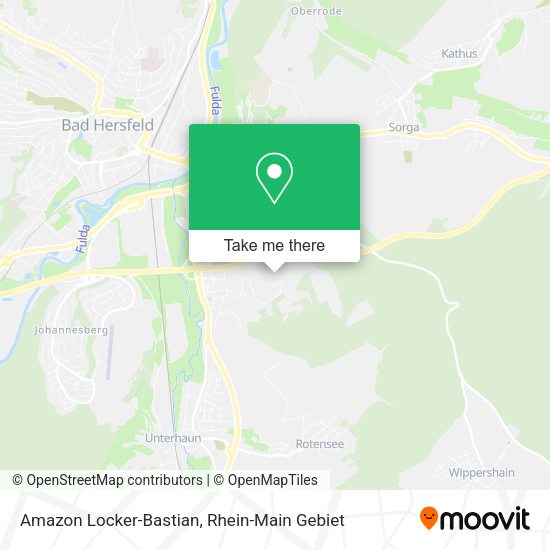 Карта Amazon Locker-Bastian