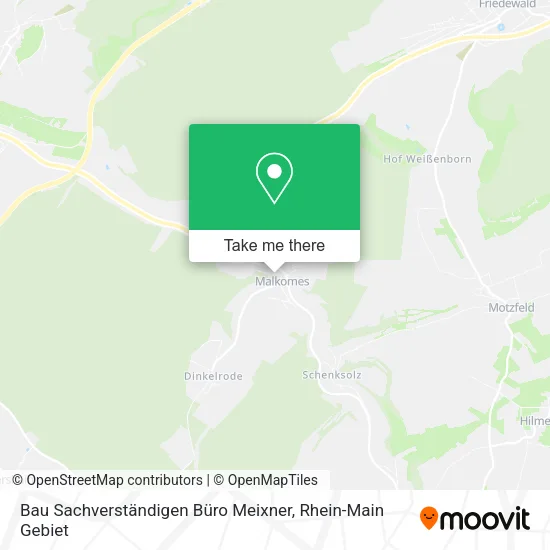 Карта Bau Sachverständigen Büro Meixner