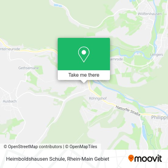 Heimboldshausen Schule map