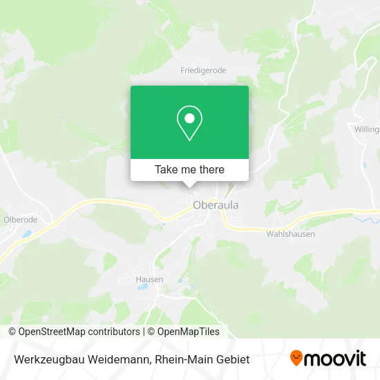 Карта Werkzeugbau Weidemann