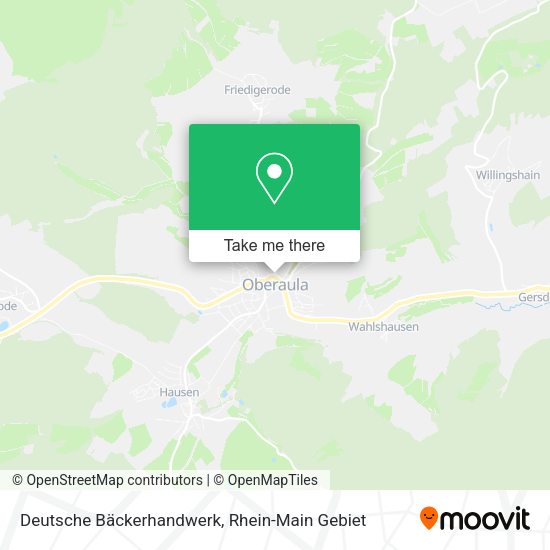 Карта Deutsche Bäckerhandwerk