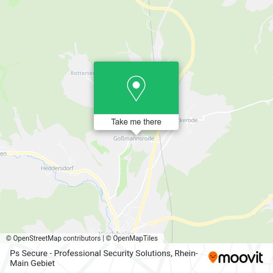 Карта Ps Secure - Professional Security Solutions