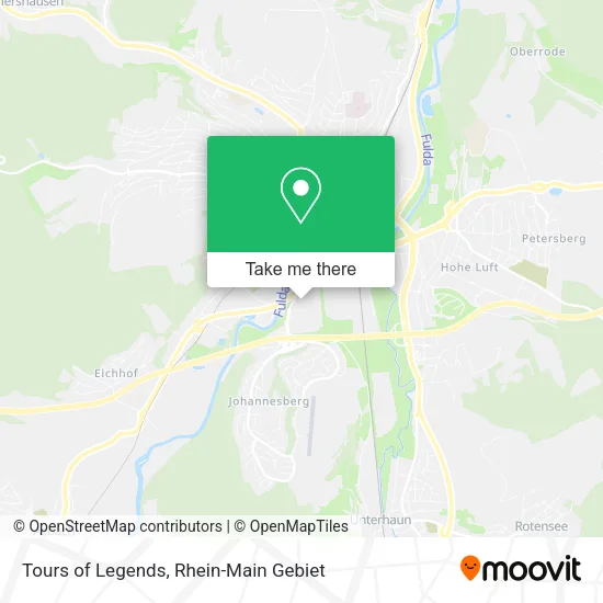 Карта Tours of Legends