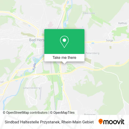 Карта Sindbad Haltestelle Przystanek