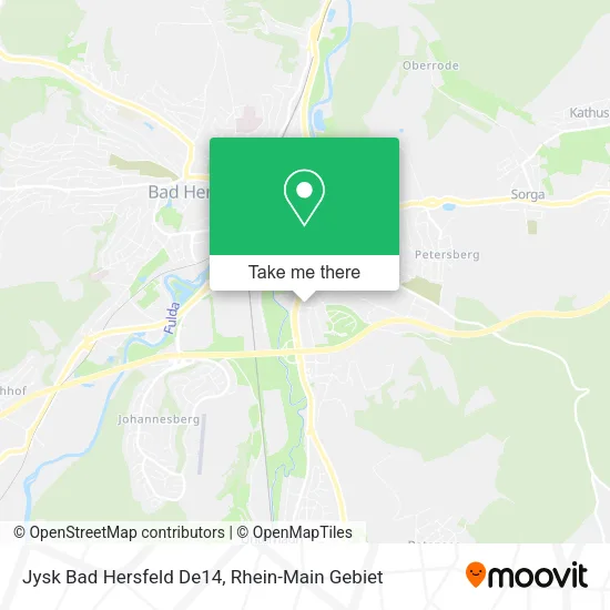 Карта Jysk Bad Hersfeld De14