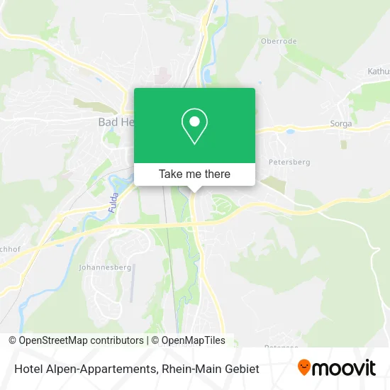 Карта Hotel Alpen-Appartements