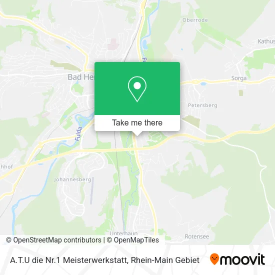 Карта A.T.U die Nr.1 Meisterwerkstatt