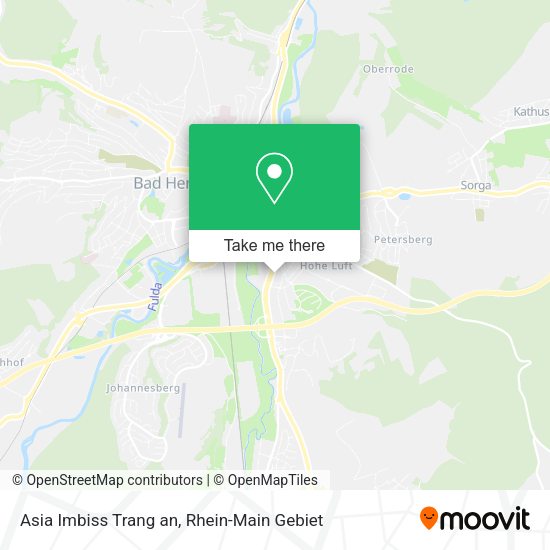 Карта Asia Imbiss Trang an