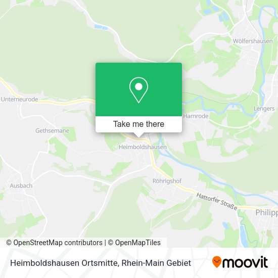Карта Heimboldshausen Ortsmitte