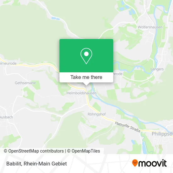 Карта Babilit