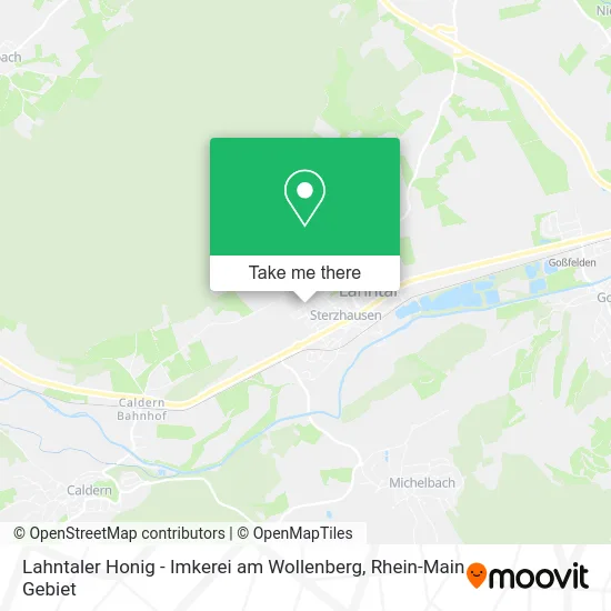 Карта Lahntaler Honig - Imkerei am Wollenberg